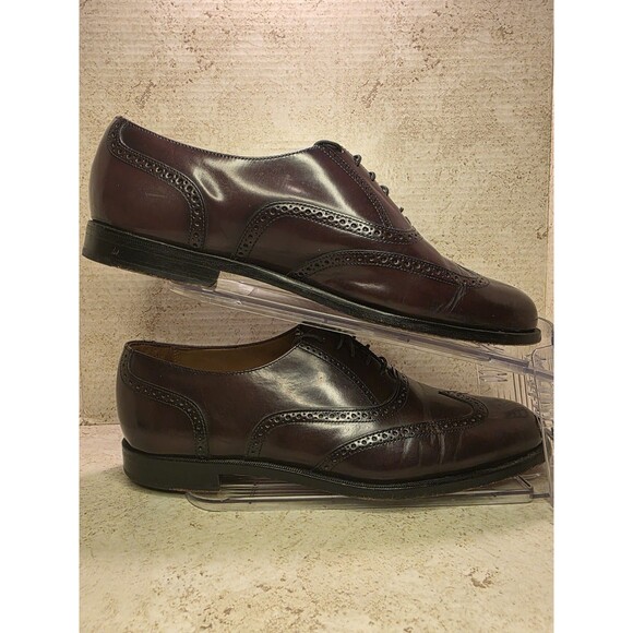Cole Haan City Collection Shoes Men Sz 11.5 Cordovan Wingtip Oxford Leather Sole main image 9